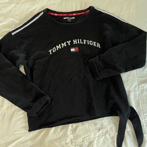 Tommy Hilfiger Black Long Sleeve Top